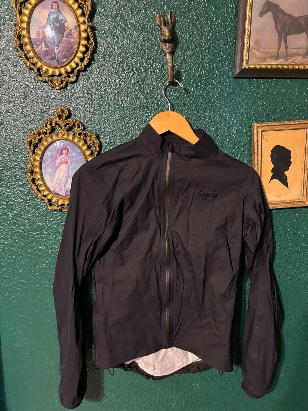 Rapha Core Rain Jacket Cycling Black Men’s Small